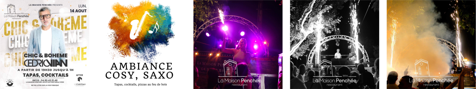 Evènements - La Maison Penchée - Restaurant Tarascon - restaurant a faire TARASCON